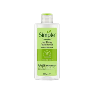 تونر صورت سیمپل مدل سوتینگ ۲۰۰ میلی لیتر