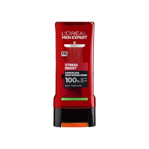 شامپو سر و بدن مردانه لورآل مدل استرس ریزست ۴۰۰ میلی‌ لیتر