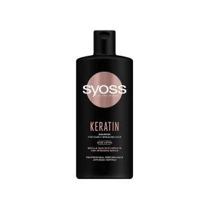 شامپو مو سایوس مدل کراتین شامپو گل لوتوس ۴۴۰ میلی لیتر