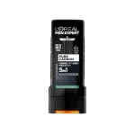 شامپو سر و بدن مردانه لورآل مدل پیور کربن ۴۰۰ میلی‌ لیتر