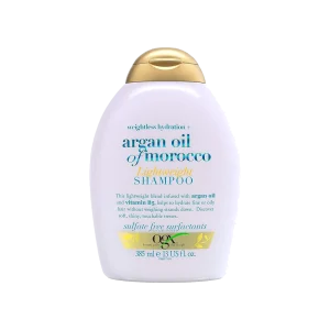 شامپوی مو اوجی ایکس آبرسان سبک با روغن آرگان مراکش ۳۸۵ میلی‌ لیتر