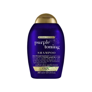 شامپوی مو اوجی ایکس بلوند اِنسِنس با تونر بنفش ۳۸۵ میلی‌ لیتر