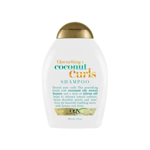 شامپوی مو اوجی ایکس مرطوب‌ کننده و فر بازکن نارگیل ۳۸۵ میلی‌ لیتر