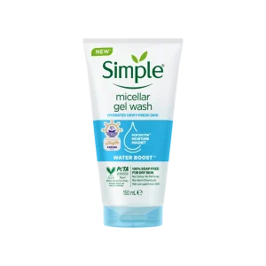 شوینده صورت سیمپل مدل میسلار ۱۵۰ میلی لیتر