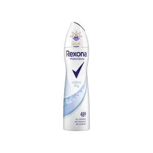 اسپری ضد تعریق زنانه رکسونا مدل کاتن درای