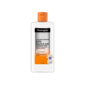 تونر پاک کننده صورت نوتروژینا مدل ضد جوش سرسیاه با ۰.۵٪ سالیسیلیک اسید