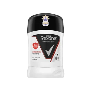 دئودورانت ضد تعریق مردانه رکسونا مدل آنتی باکتریال + نامرئی