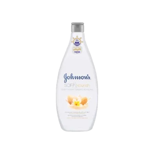 شامپو بدن جانسون مدل سافت نوریش حاوی بادام و گل یاس ۷۵۰ میلی لیتر