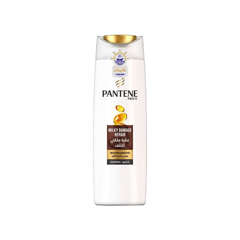 شامپو مو پنتن عربی مدل میلکی دمیج ریپیر ۴۰۰ میلی لیتر