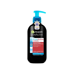 شوینده صورت پوست چرب ضد جوش گارنیر ذغال اکتیو ۲۰۰ میلی لیتر