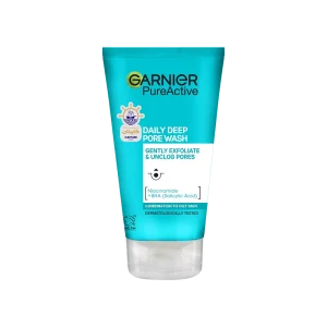 شوینده صورت گارنیر مدل دیلی دیپ پر واش ۱۵۰ میلی لیتر