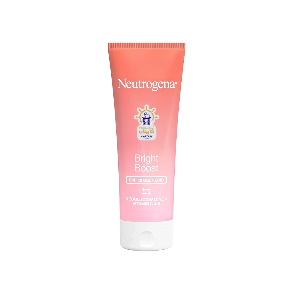 ضد آفتاب روشن کننده نوتروژینا مدل برایت بوست ۵۰ میلی لیتر