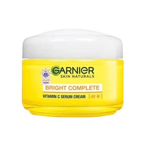 کرم سرم صورت گارنیر مدل ضد لک و روشن کننده ویتامین سی ۴۵ گرم