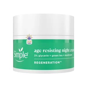 کرم شب سیمپل مدل ضد چروک ۵۰ میلی لیتر