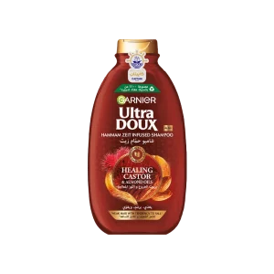 شامپو گارنیر حاوی روغن کرچک و بادام ۴۰۰ میلی لیتر