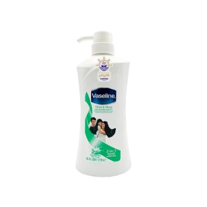 شامپو ۲ در ۱ وازلین مدل ضخیم و درخشان ۶۵۰ میلی لیتر