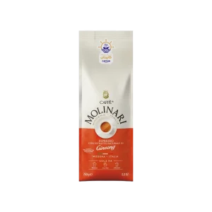 قهوه آسیاب شده مولیناری با طعم جنسینگ ۲۵۰ گرم