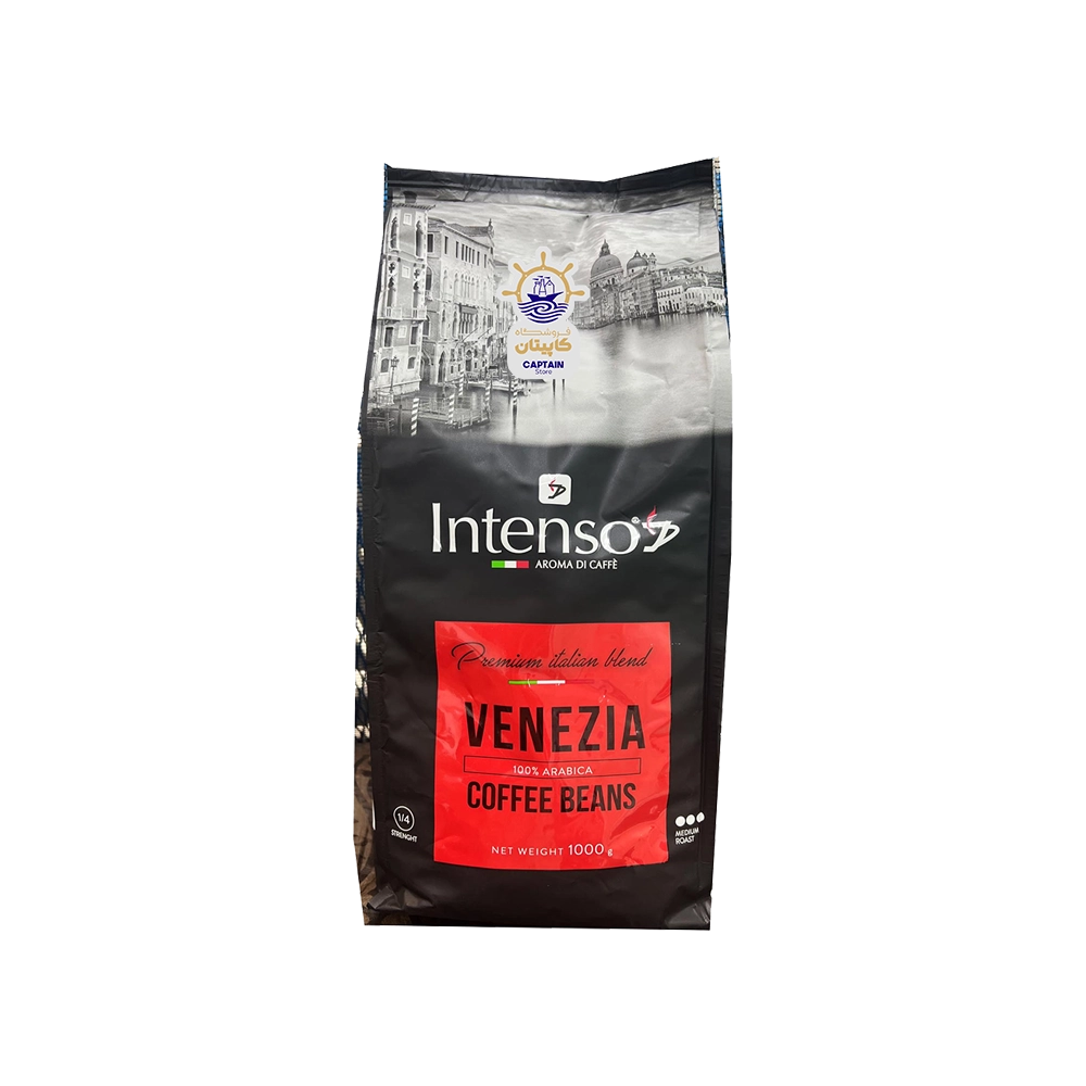 قهوه دانه اینتنسو ونزیا ۱۰۰٪ عربیکا مدیوم رست ۱ کیلوگرم