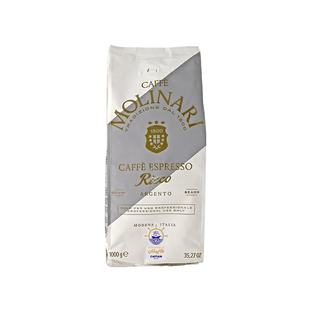 قهوه دانه مولیناری اسپرسو ریکو میشلا کلاسیک ۱ کیلوگرم