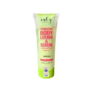 لوسیون آبرسان صورت و بدن اونلی حاوی روغن آووکادو ۲۰۰ میلی لیتر