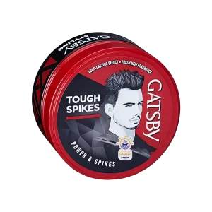 واکس مو حالت دهنده قوی گتسبی مدل اسپایکی قرمز ۷۵ گرم