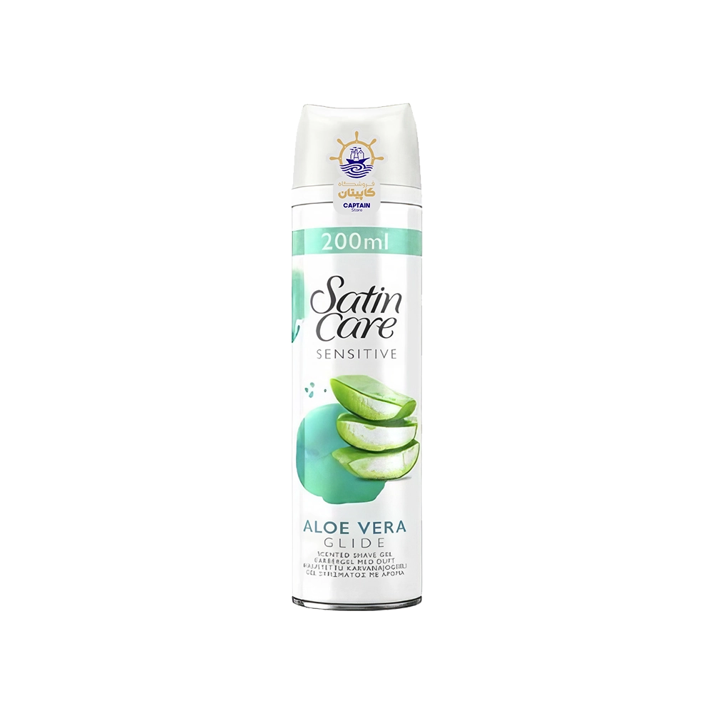 ژل اصلاح زنانه مدل ضد حساسیت حاوی آلوئه ورا ۲۰۰ میلی لیتر