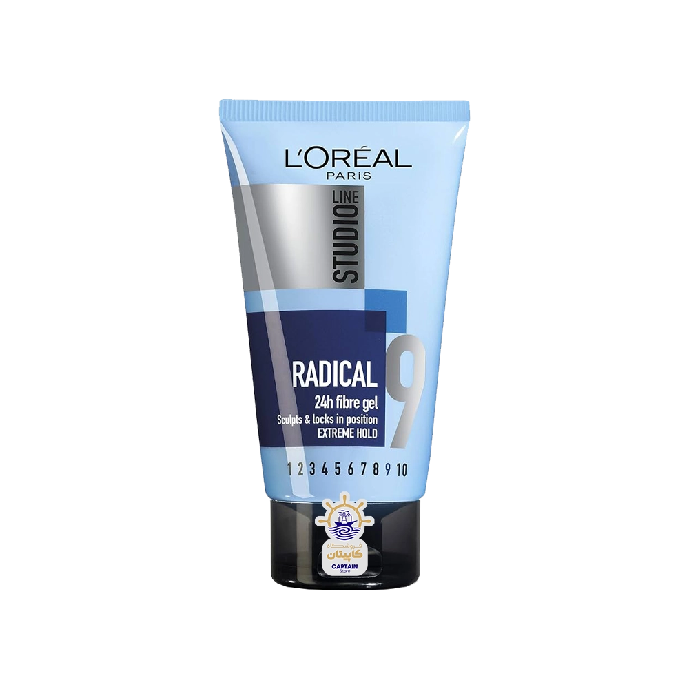 ژل مو لورآل مدل استودیو لاین رادیکال شماره ۹ ۱۵۰ میلی لیتر