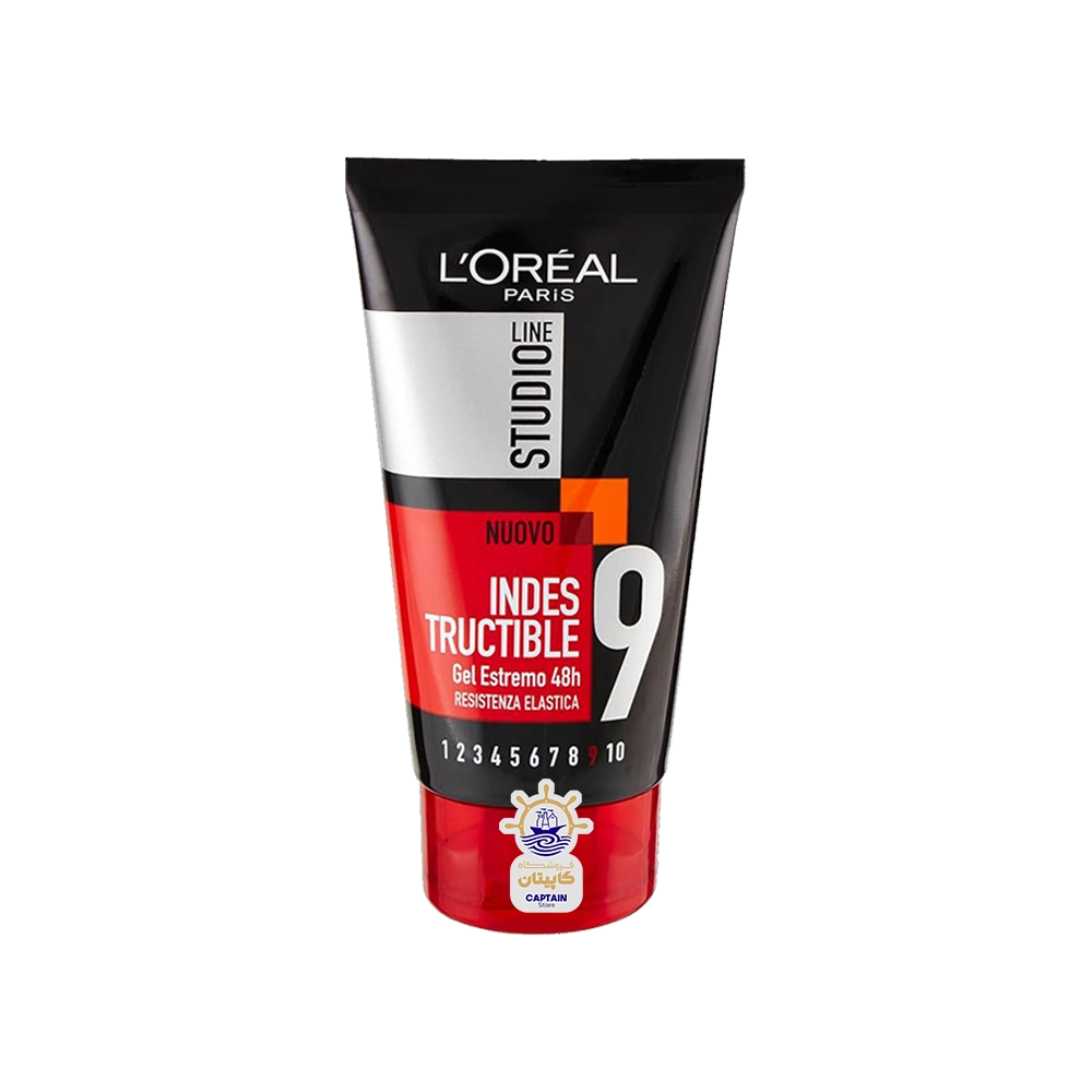 ژل مو لورآل مدل استودیو لاین فنا ناپذیر شماره ۹ ۱۵۰ میلی لیتر