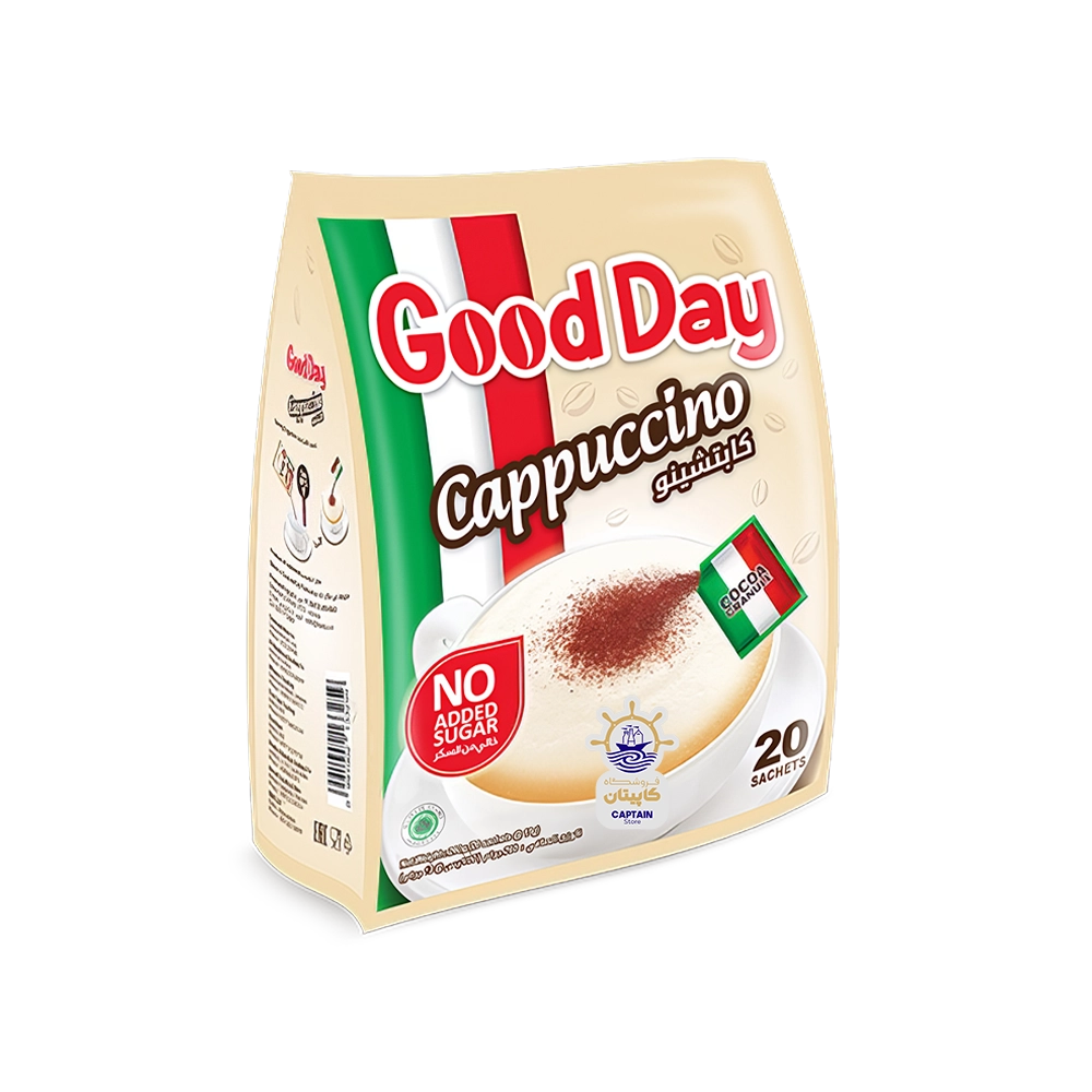 کاپوچینو گود دی بدون قند بسته ۲۰ عددی