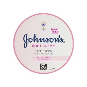 کرم مرطوب کننده صورت و بدن جانسون ۲۵۰ میلی لیتر