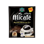 قهوه فوری Ali Cafe مدل Black Gold بسته ۴۰ ساشه