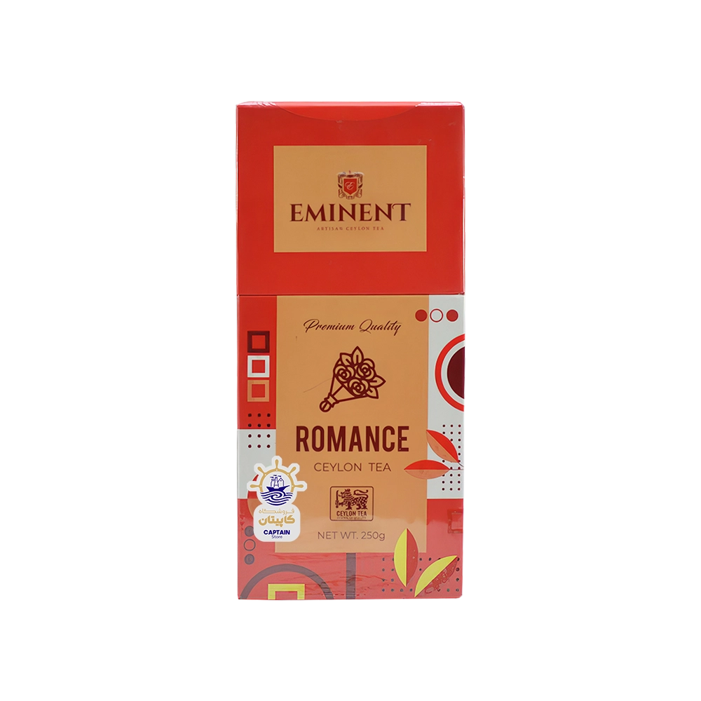 چای سیاه سیلان Eminent مدل Romance حجم ۲۵۰ گرم