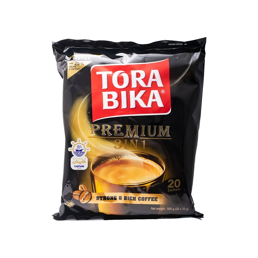کافی میکس تورابیکا مدل پرمیوم ۳ در ۱ ۲۰ عددی