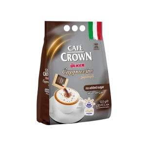 کاپوچینو اولکر کافه کراون بدون قند ۲۰ عددی