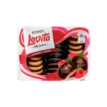 کوکی ژله ای لاویتا با لایه ژله تمشک و روکش شکلاتی ۴۲۰ گرم