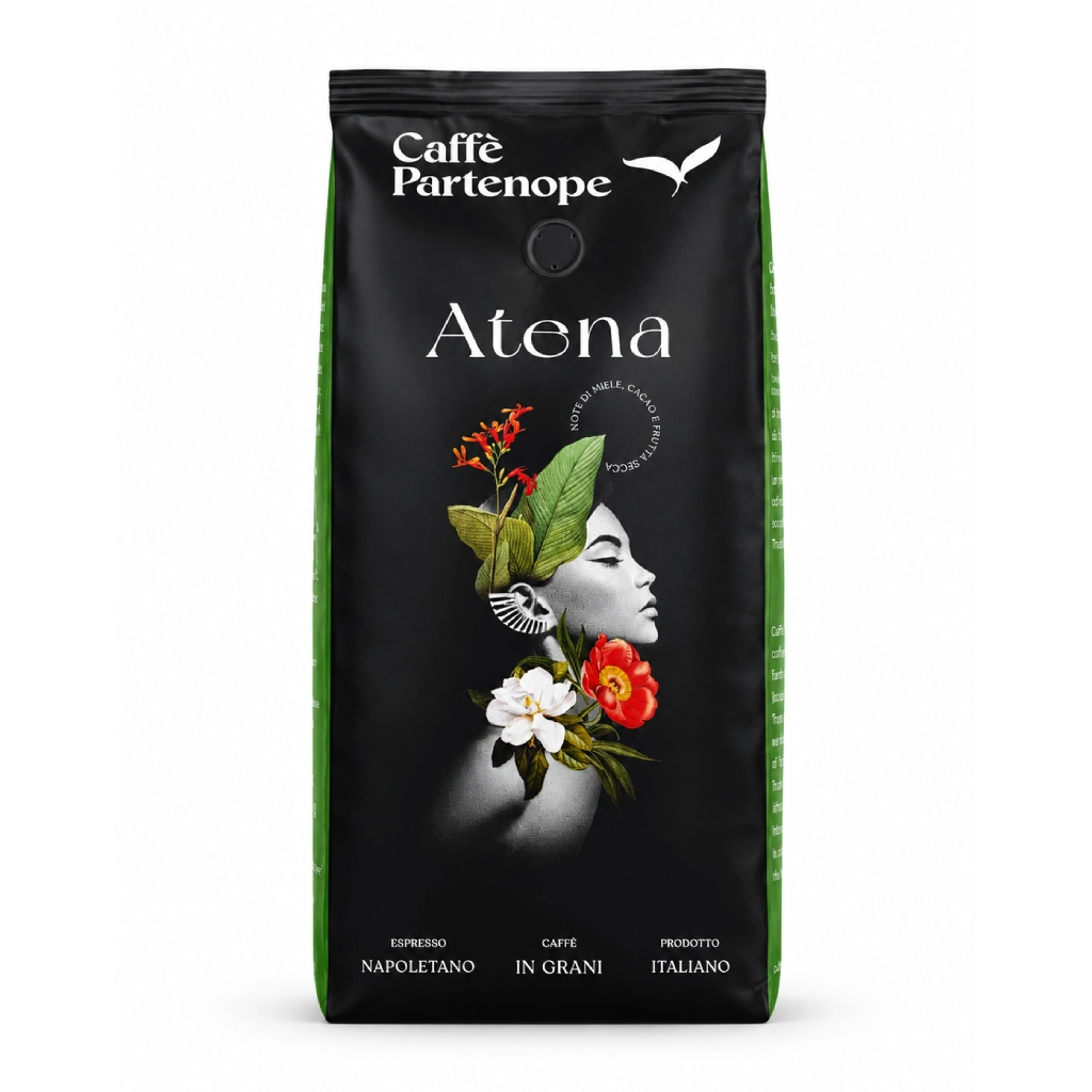 قهوه دانه Atena مدل Caffe Partenope وزن 1 کیلوگرم
