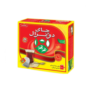 چای کیسه ای دو غزال بسته 100 عددی