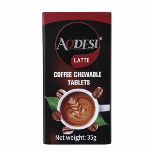 آبنبات قهوه لاته AODESI مدل Latte وزن ۳۵ گرم