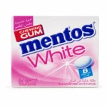 آدامس بدون قند MENTOS مدل White بسته ۸ عددی