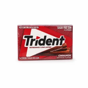 آدامس بدون قند Trident مدل CINNAMON بسته ۱۴ عددی