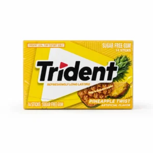 آدامس بدون قند Trident مدل Pineapple Twist بسته ۱۴ عددی