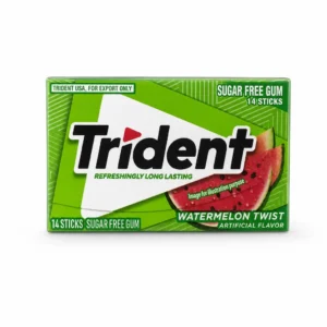 آدامس بدون قند Trident مدل Watermelon Twist بسته ۱۴ عددی