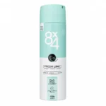 اسپری بدن 8x4 مدل Fresh Lime حجم 150 میلی‌لیتر