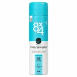 اسپری بدن 8x4 مدل Pure Freshness حجم 150 میلی‌لیتر