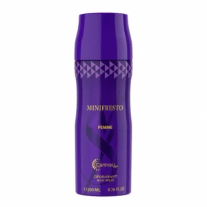 اسپری بدن Carino VIP مدل Minifersto Femme حجم ۲۰۰ میلی‌لیتر