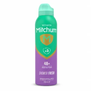 اسپری بدن Mitchum مدل Women Shower Fresh حجم ۲۰۰ میلی‌لیتر