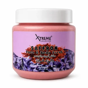 اسکراب صورت و بدن Xtreme Collection مدل Saffron حجم 500 میلی‌لیتر