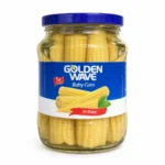 بیبی کورن ساده GOLDEN WAVE مدل Baby Corn وزن 190 گرم