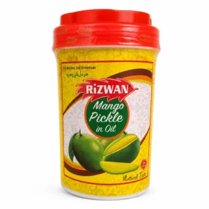 ترشی انبه RIZWAN مدل Mango Pickle in Oil وزن 1 کیلوگرم