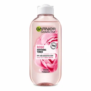 تونر صورت Garnier مدل SkinActive Rose Soothing Toner حجم 200 میلی‌لیتر
